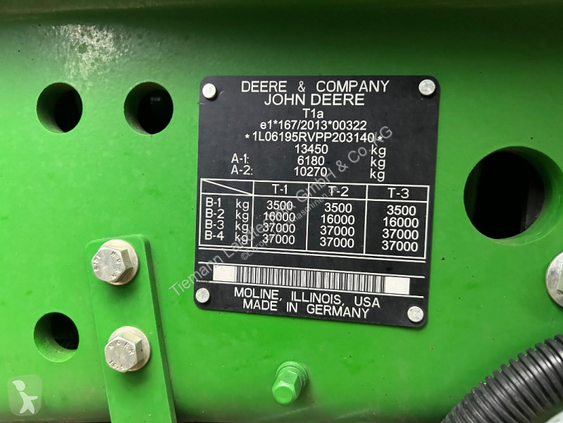 Landbrugstraktor John Deere 6R