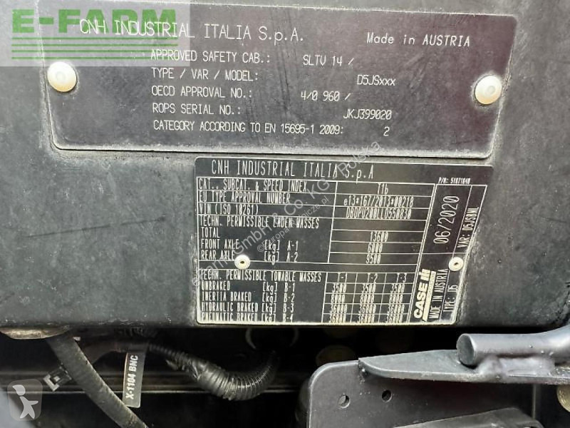 Case  puma 200 tractor