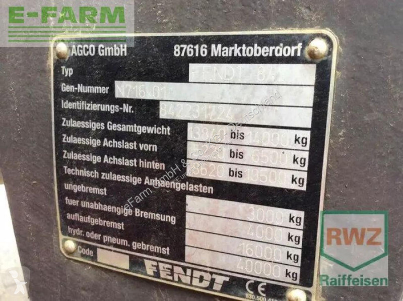 Landbrugstraktor Fendt  828 s4 vario profi+