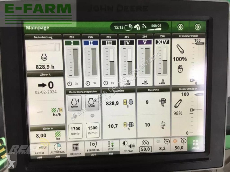 Landbrugstraktor John Deere  traktor 7r330