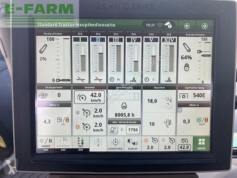 Landbrugstraktor John Deere  6175r