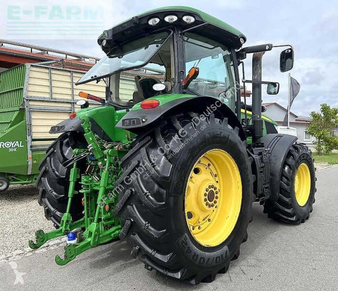 Landbrugstraktor John Deere  7260 r mit einer...