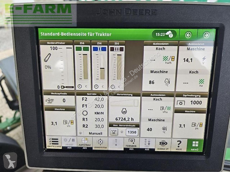 Landbrugstraktor John Deere  6145 r