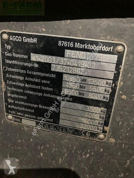 Landbrugstraktor Fendt  720 scr profi plus