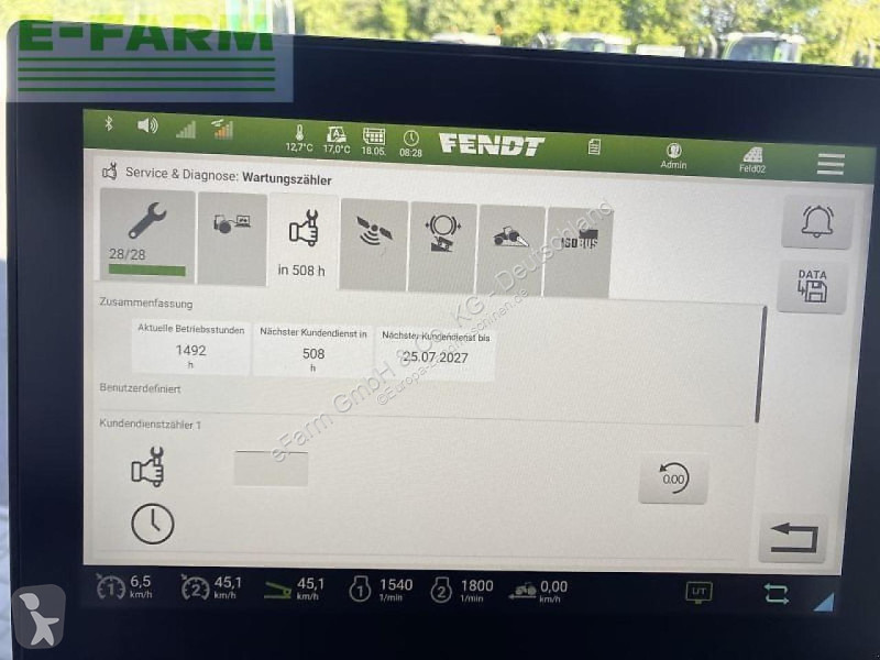 Landbrugstraktor Fendt  724 vario gen6 profi plus