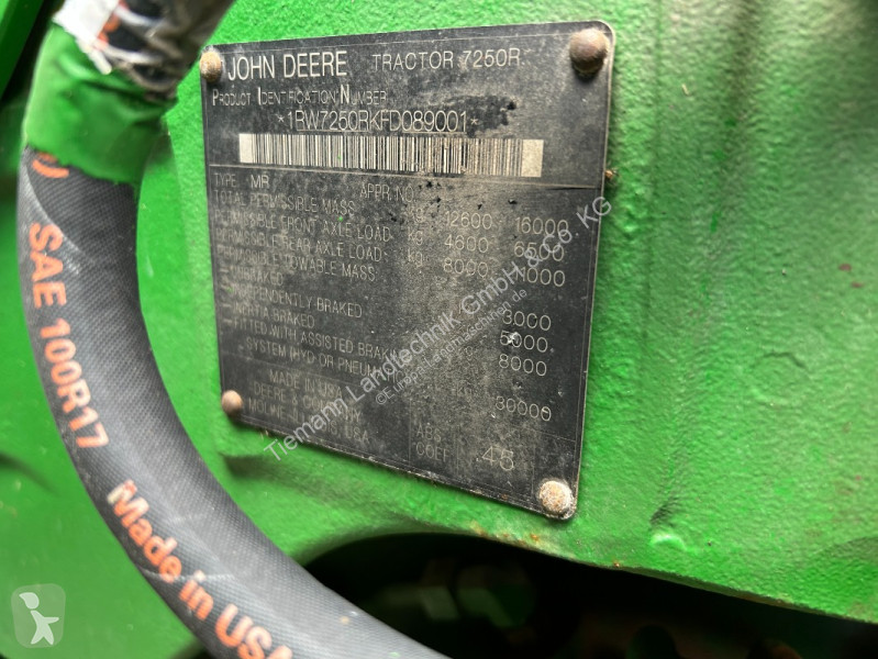 Tractor John Deere 7250R