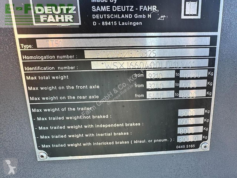 Deutz-Fahr  agrotron m640 tractor
