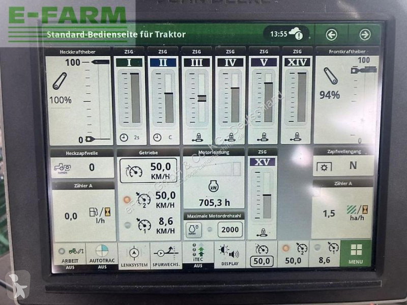 Landbrugstraktor John Deere  traktor 7r350