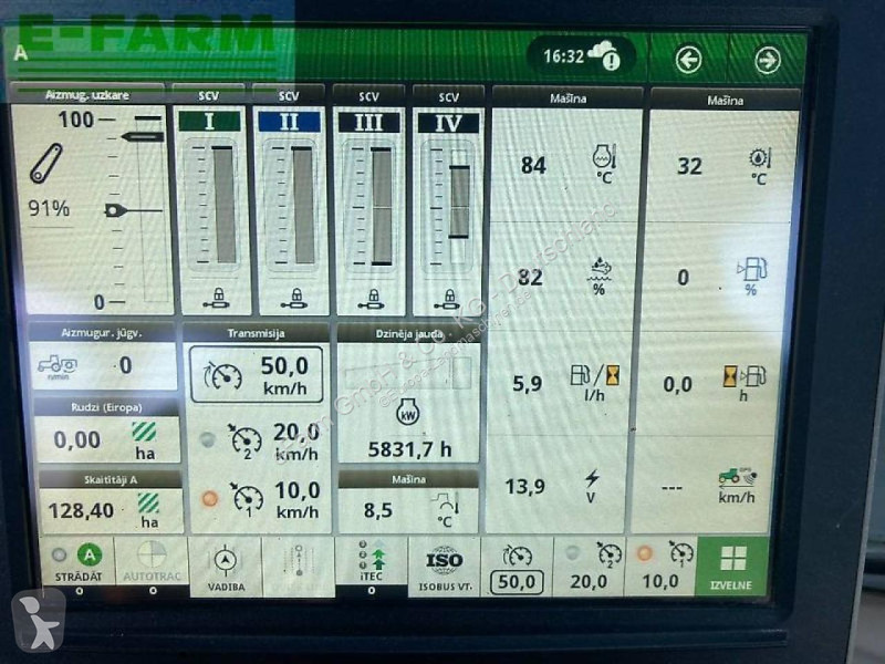 Landbrugstraktor John Deere  6250 r