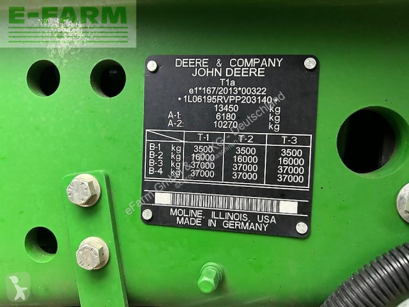 Landbrugstraktor John Deere  6r 195