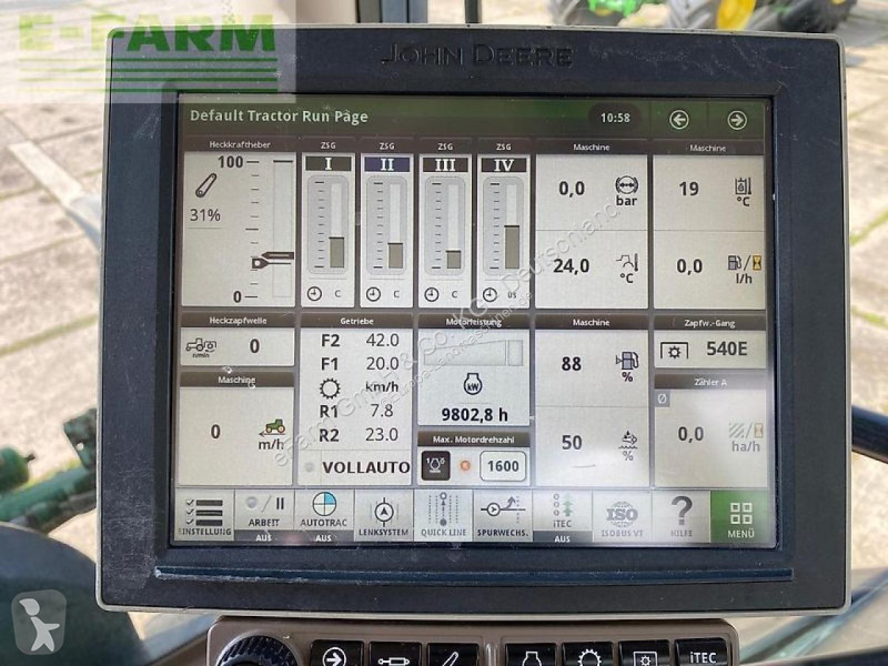 Landbrugstraktor John Deere  6215r autopowr 50km/h