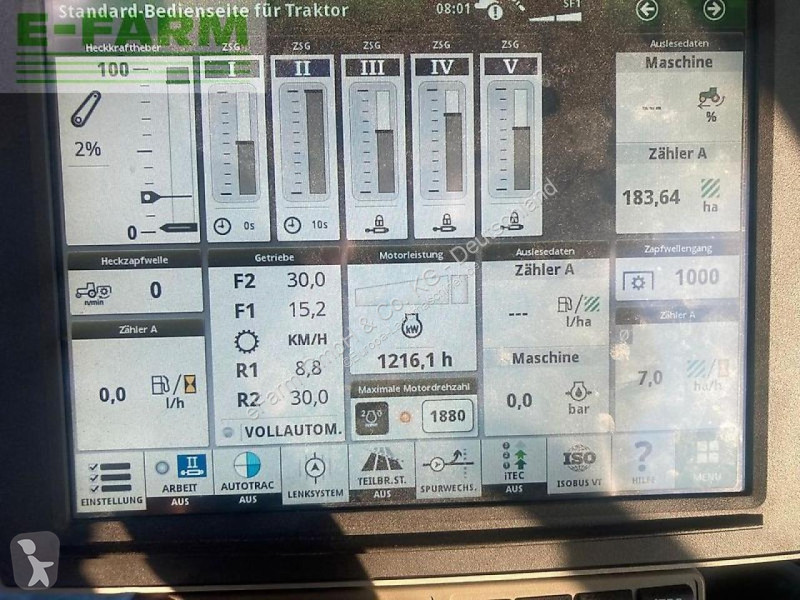 Landbrugstraktor John Deere  8rx410 e23...