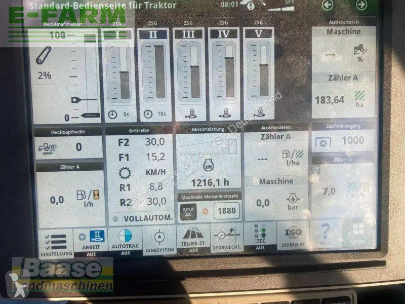 Landbrugstraktor John Deere  8rx410 e23...