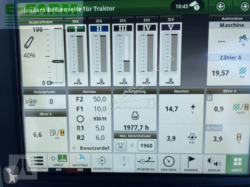 Landbrugstraktor John Deere  8r 370