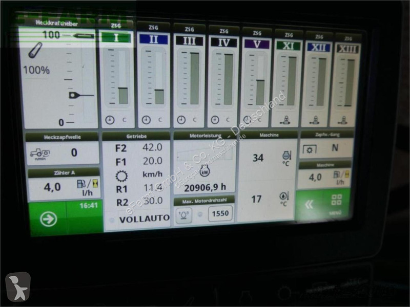 Landbrugstraktor John Deere  6195r ap + frontlader