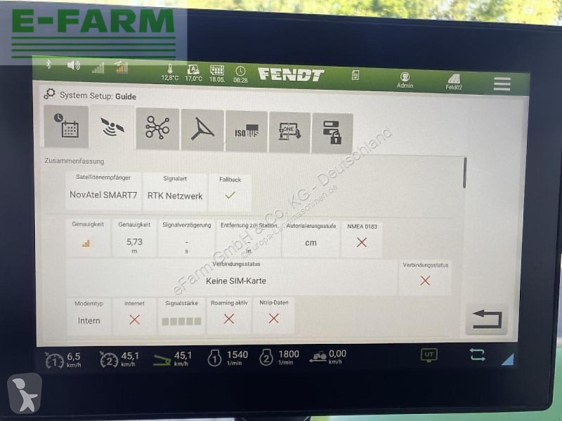 Landbrugstraktor Fendt  724 vario gen6 profi plus