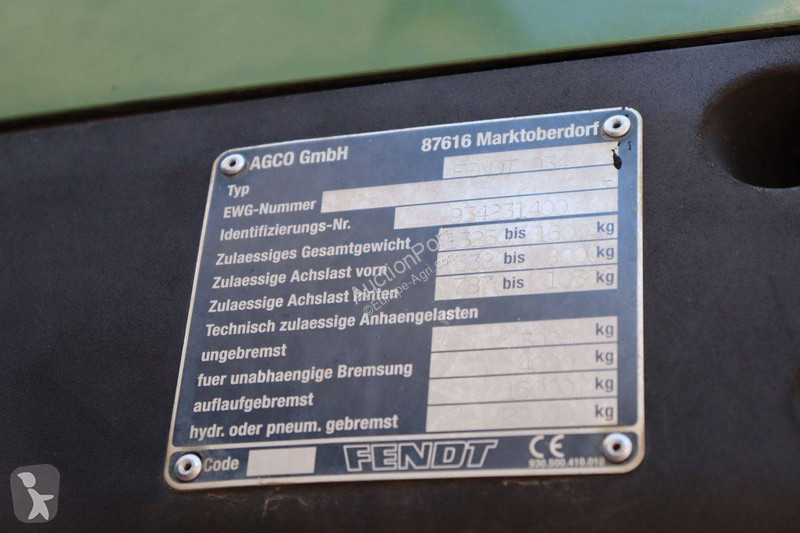 Lantbrukstraktor Fendt 936 Vario
