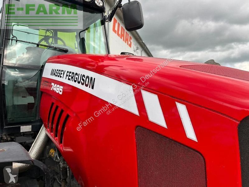 Tracteur agricole Massey Ferguson  mf 7495 dyna vt