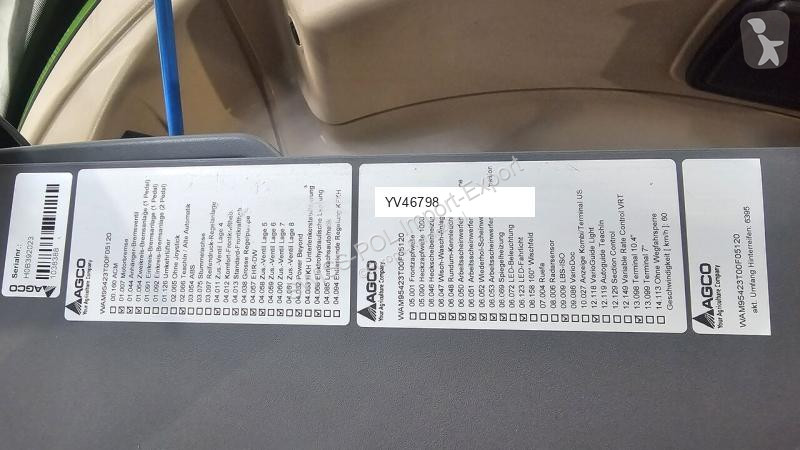 جرار زراعي Fendt 939 Vario Profi Plus