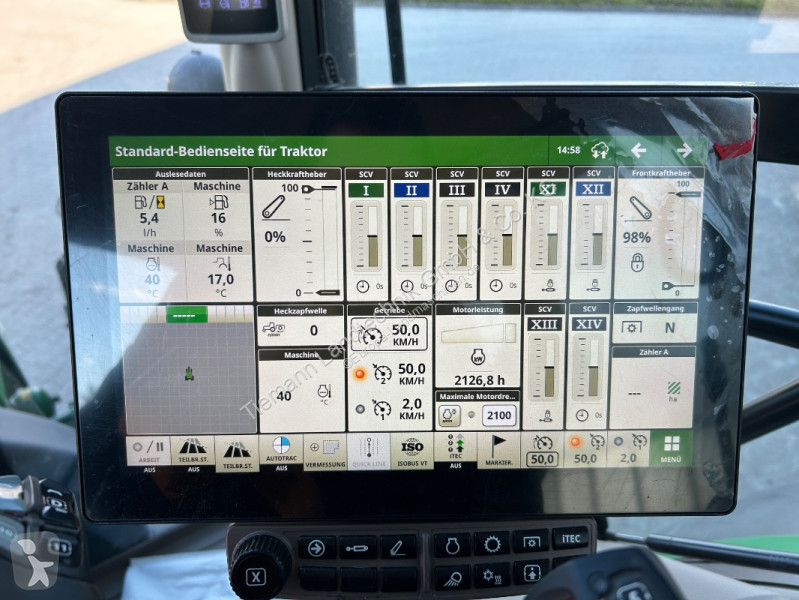 Landbrugstraktor John Deere 155