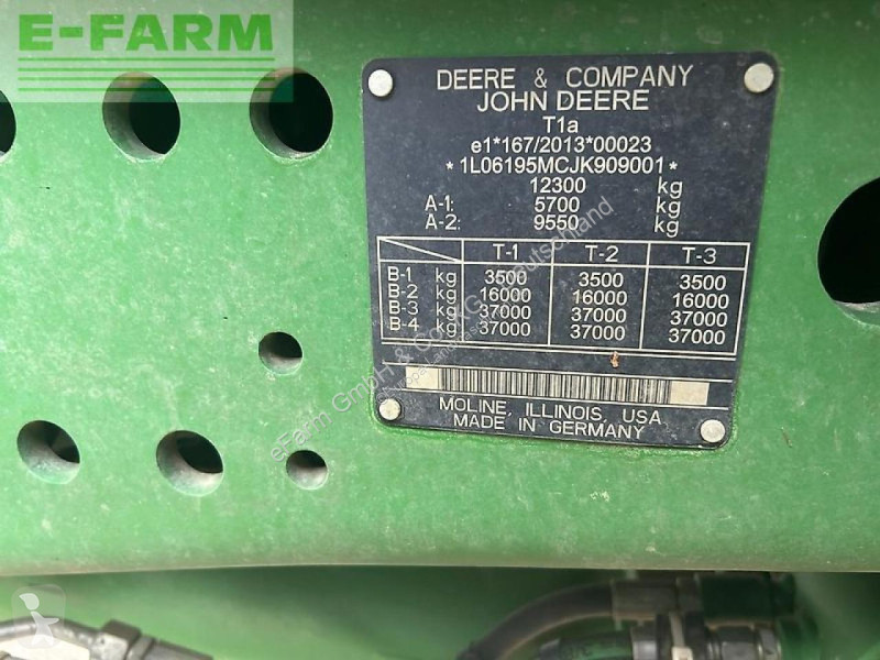 Landbrugstraktor John Deere  6195m