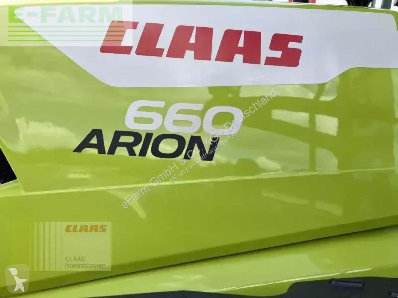 Landbrugstraktor Claas  arion 660 cmatic cebis s10