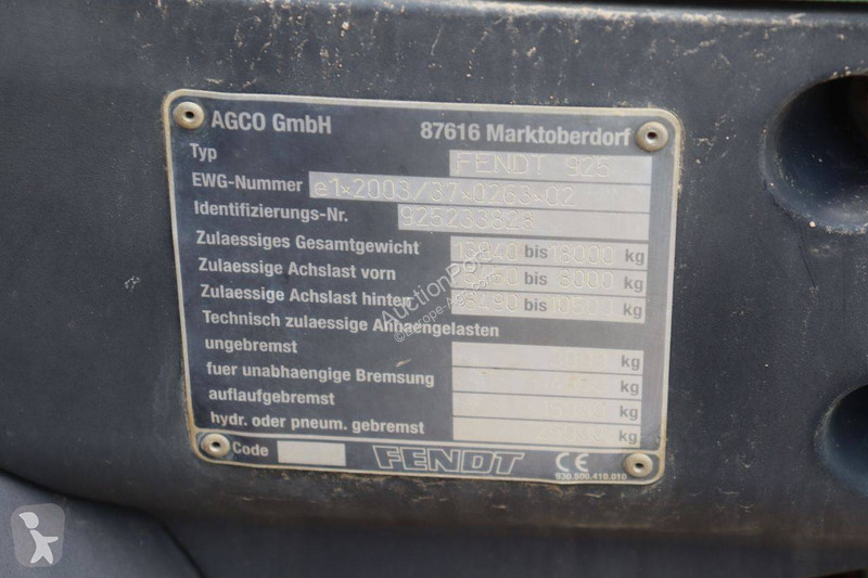 Lantbrukstraktor Fendt 927 Vario