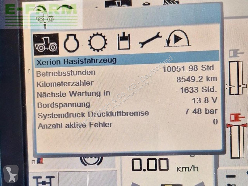 Tractor Claas  xerion 3800 trac vc - drehbare...