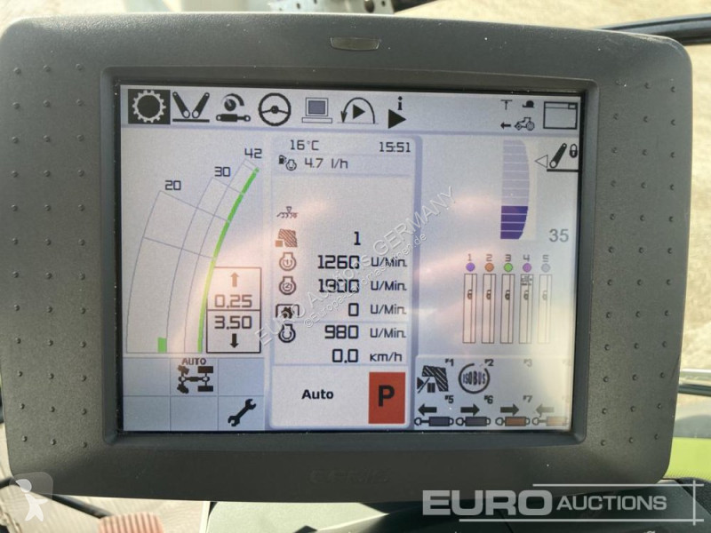 Tractor Claas Axion 830 CMATIC
