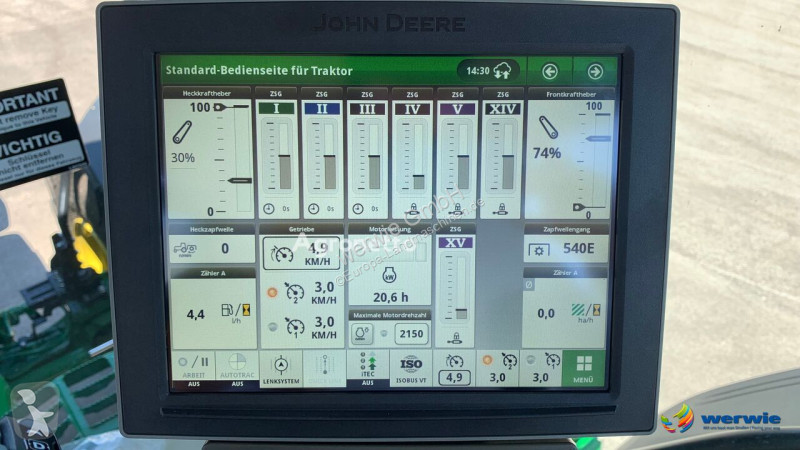 Tractor agrícola John Deere 7R 350