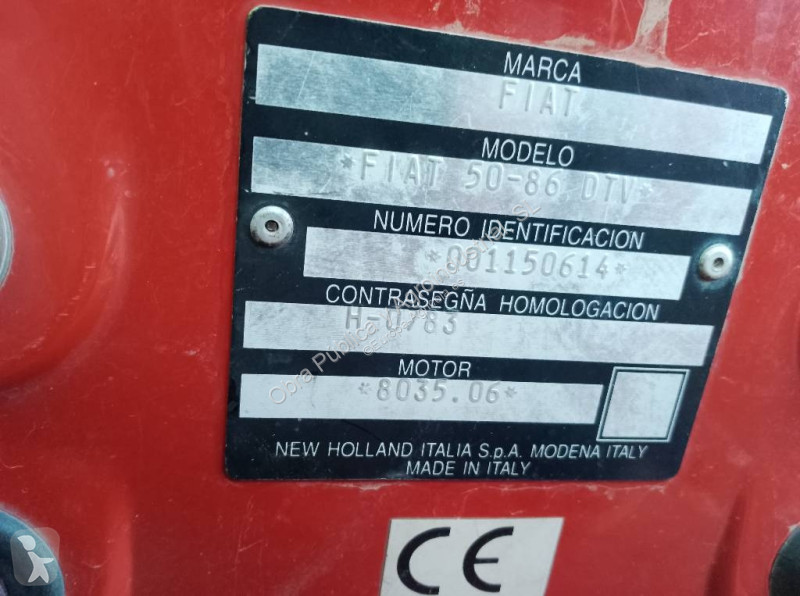 Landbrugstraktor New Holland 50-86 DTV