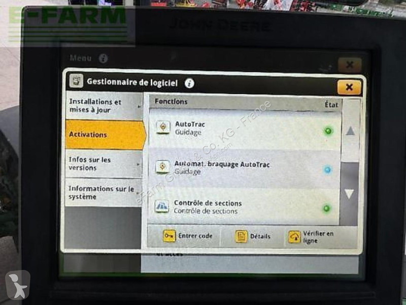 Landbrugstraktor John Deere  8370r