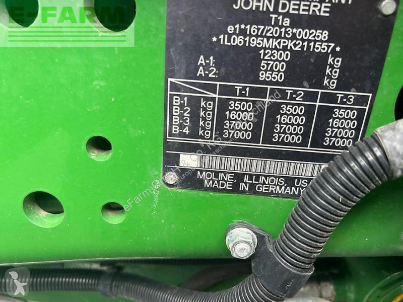 Landbrugstraktor John Deere  6195m