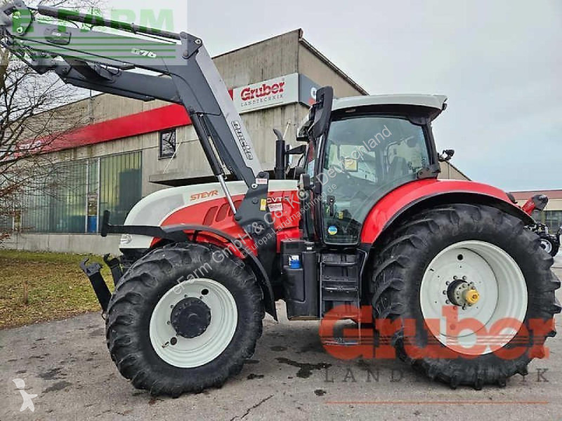 Tractor agrícola Steyr  cvt 6185 hi-escr