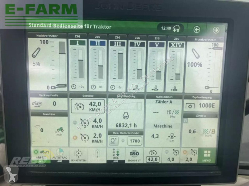 Landbrugstraktor John Deere  6250r