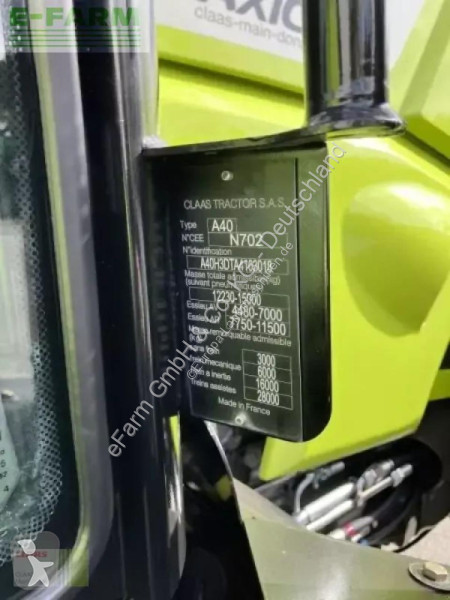 Landbrugstraktor Claas  axion 870 cmatic gps...