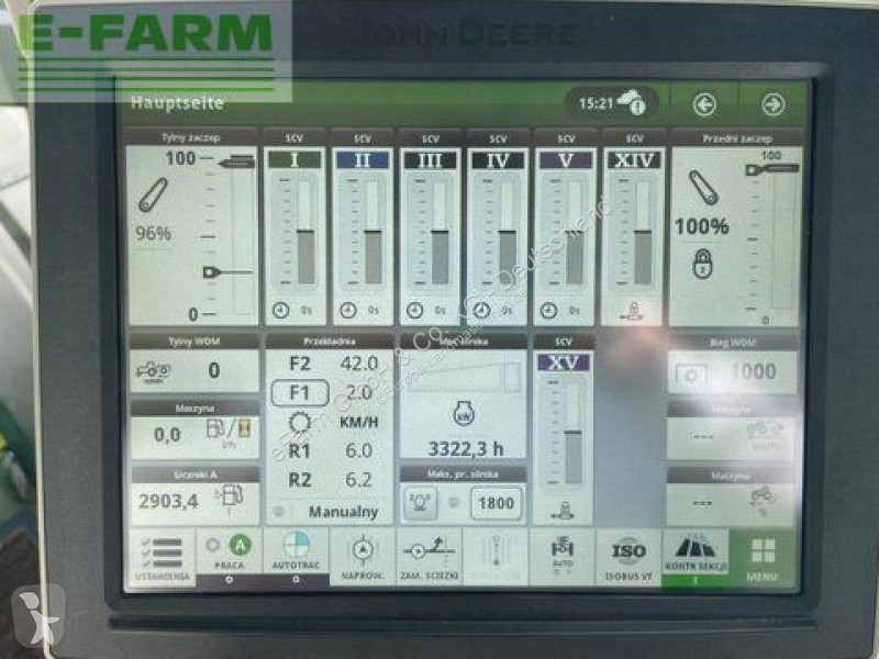 Landbrugstraktor John Deere  8400 r 8400r mit...