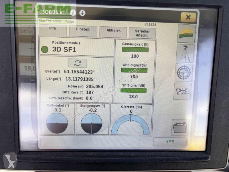 Landbrugstraktor John Deere  8370 rt