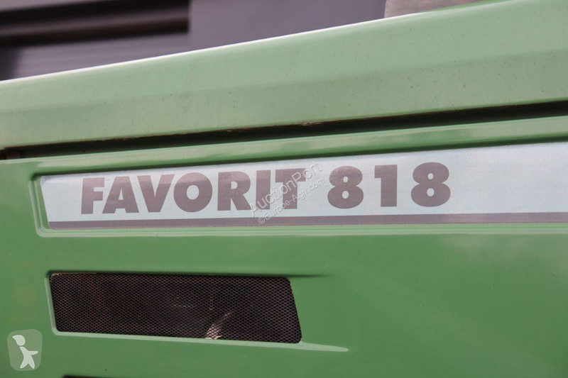 Lantbrukstraktor Fendt 818