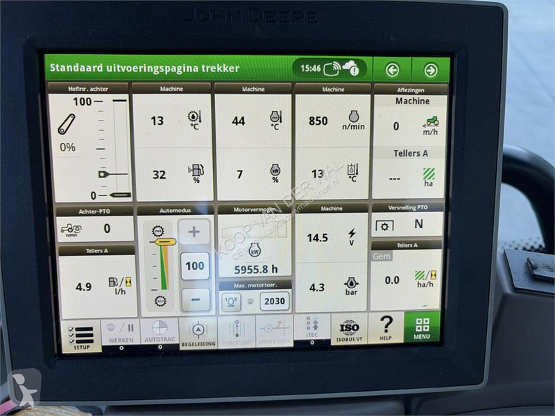 Landbrugstraktor John Deere 6145R
