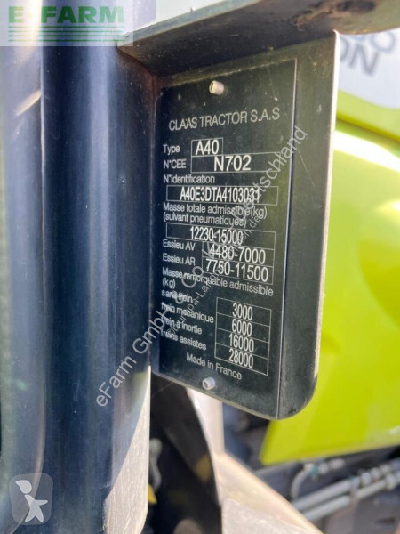 Landbrugstraktor Claas  axion 830 cmatic cebis,...
