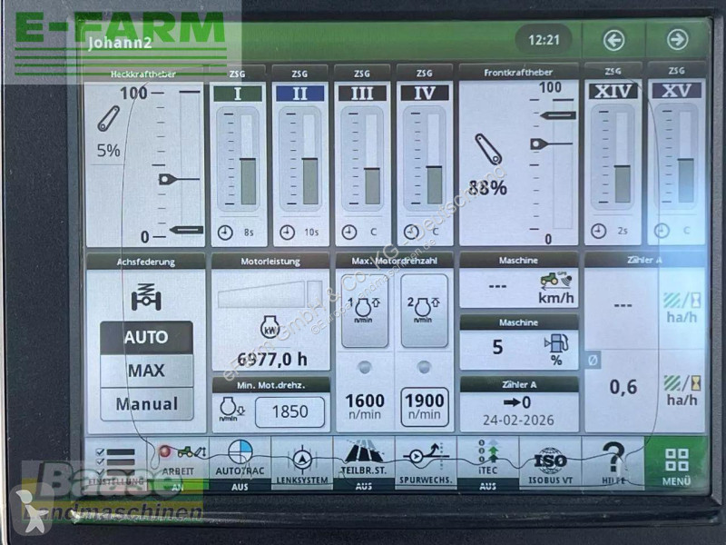 Landbrugstraktor John Deere  8345r e23