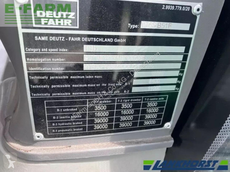 Landbrugstraktor Deutz-Fahr  8280 ttv