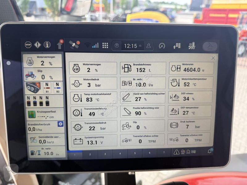 Case IH Optum 300 CVX Stage V GPS RTK tractor