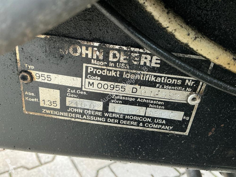 Tractor John Deere 955