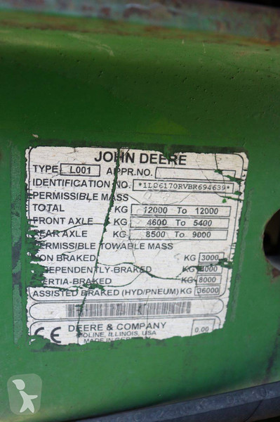 Zemědělský traktor John Deere 6170 R