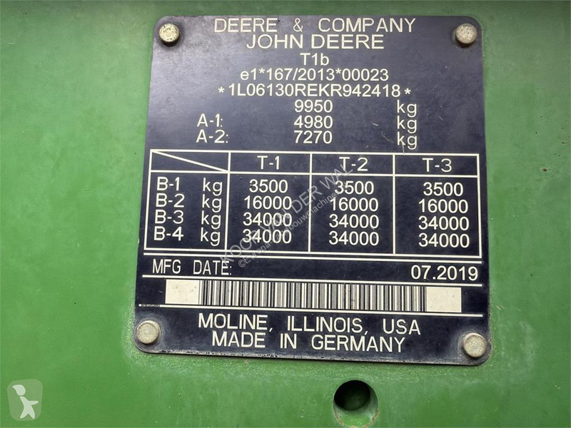 Lantbrukstraktor John Deere 6130R Premium AP 50K
