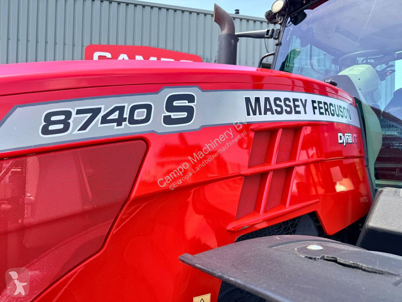 Landbrugstraktor Massey Ferguson 8740S Stage V