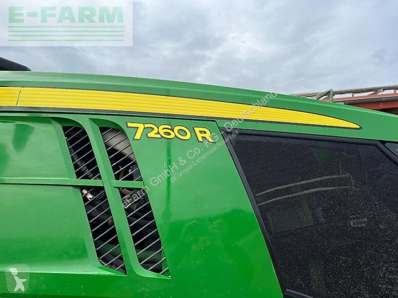 Landbrugstraktor John Deere  7260 r mit einer...