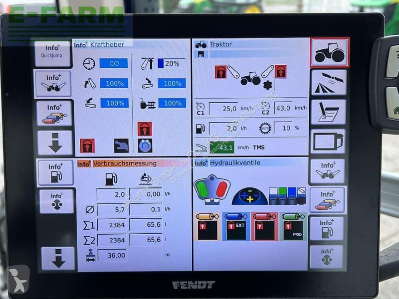 Landbrugstraktor Fendt  824 vario profi plus...